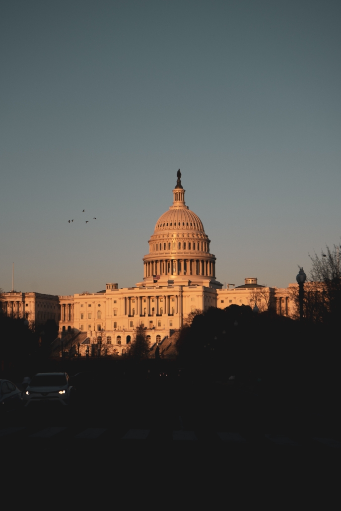 Picture of the U.S. Capitol. We empower success of our government clients.